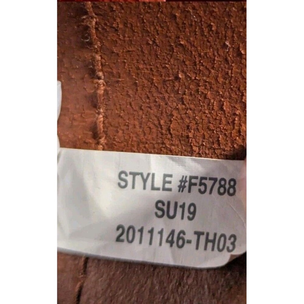MADEWELL English Saddle Leather The Medium Transport Tote F5788 Distressed - Picture 5 of 16